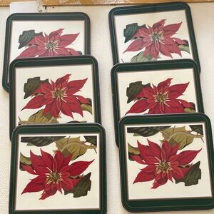 Vintage Pimpernel Coasters set of 6